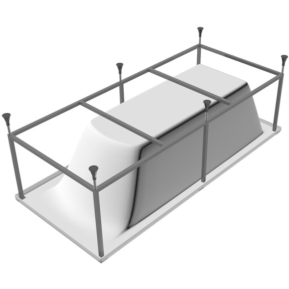 Акриловая ванна Vayer Casoli 170x75 Гл000006806 без гидромассажа Акриловая ванна Vayer Casoli 170x75 Гл000006806 без гидромассажа