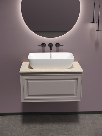 Тумба под раковину Sancos Very 80 VR80SM подвесная Doha Soft Тумба под раковину Sancos Very 80 VR80SM подвесная Doha Soft