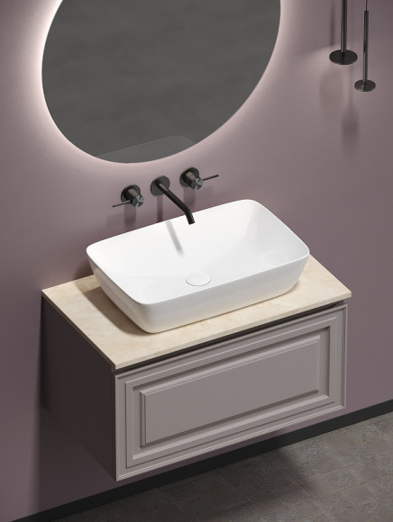Тумба под раковину Sancos Very 80 VR80SM подвесная Doha Soft Тумба под раковину Sancos Very 80 VR80SM подвесная Doha Soft