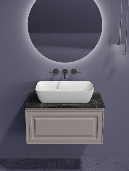 Тумба под раковину Sancos Very 80 VR80SM подвесная Doha Soft Тумба под раковину Sancos Very 80 VR80SM подвесная Doha Soft