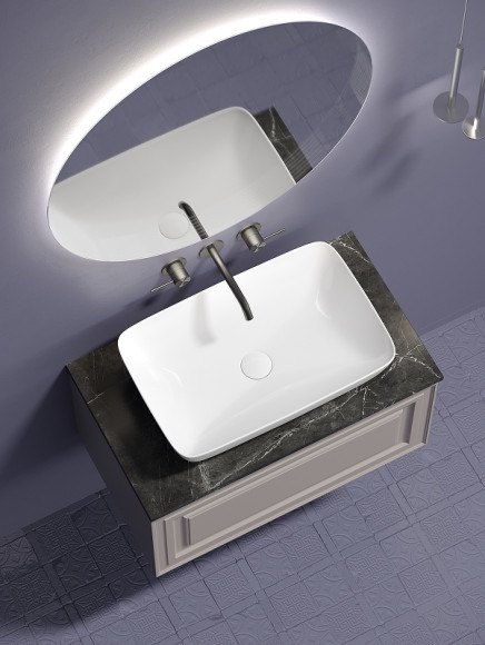 Тумба под раковину Sancos Very 80 VR80SM подвесная Doha Soft Тумба под раковину Sancos Very 80 VR80SM подвесная Doha Soft