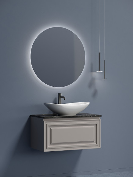 Тумба под раковину Sancos Very 80 VR80SM подвесная Doha Soft Тумба под раковину Sancos Very 80 VR80SM подвесная Doha Soft