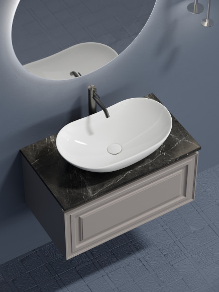 Тумба под раковину Sancos Very 80 VR80SM подвесная Doha Soft Тумба под раковину Sancos Very 80 VR80SM подвесная Doha Soft