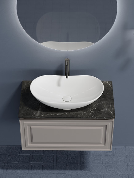 Тумба под раковину Sancos Very 80 VR80SM подвесная Doha Soft Тумба под раковину Sancos Very 80 VR80SM подвесная Doha Soft