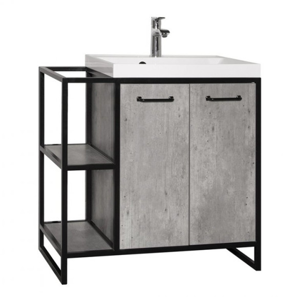Тумба под раковину Style Line Лофт Classic 60/80 Бетон Тумба под раковину Style Line Лофт Classic 60/80 Бетон