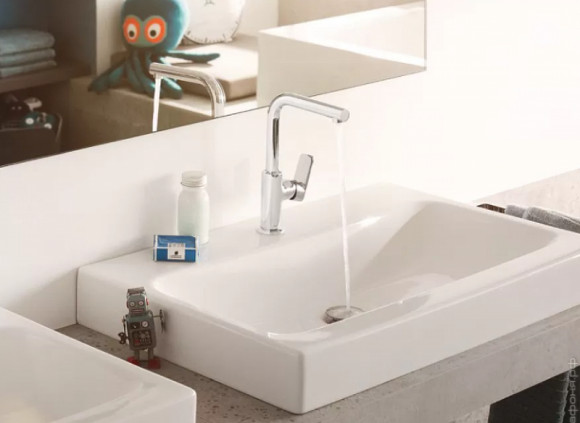 Смеситель для раковины Kludi Pure Style 400250575 Хром Смеситель для раковины Kludi Pure Style 400250575 Хром