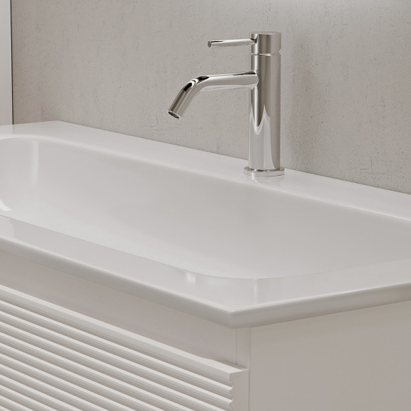 Тумба под раковину Sancos Folk 100 FL100W подвесная Bianco