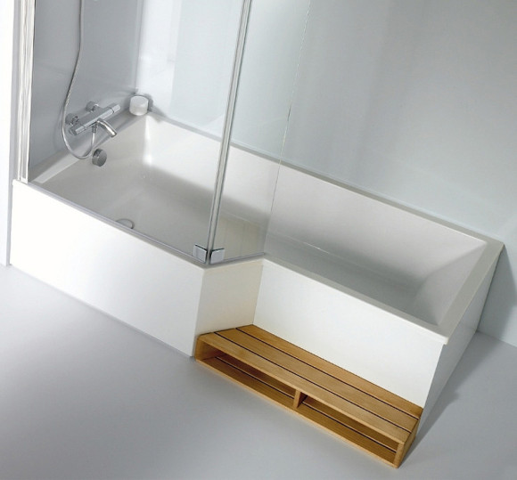 Акриловая ванна Jacob Delafon Bain Douche Neo 170x90 L E6D002L-00 без гидромассажа