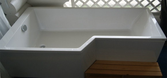 Акриловая ванна Jacob Delafon Bain Douche Neo 170x90 L E6D002L-00 без гидромассажа