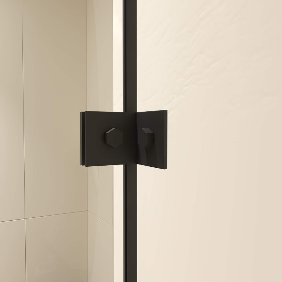 Душевой уголок RGW Classic CL-046B 90x80 350904698-14 профиль Черный матовый стекло прозрачное