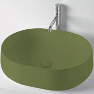 Раковина-чаша Kerasan F10 56 460511 Зеленая матовая Раковина-чаша Kerasan F10 56 460511 Зеленая матовая