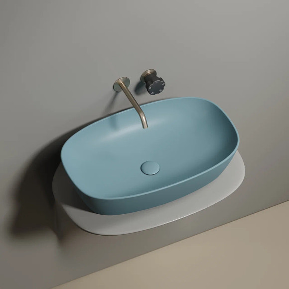 Раковина-чаша Ceramicanova Element 60 CN6049MLG Зеленая матовая Раковина-чаша Ceramicanova Element 60 CN6049MLG Зеленая матовая