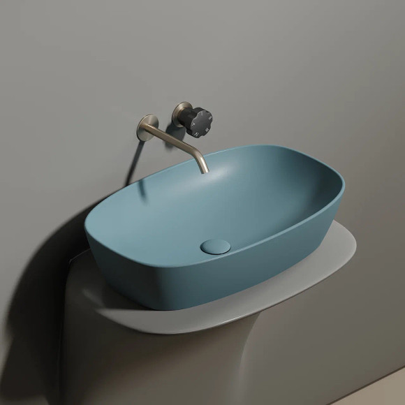 Раковина-чаша Ceramicanova Element 60 CN6049MLG Зеленая матовая Раковина-чаша Ceramicanova Element 60 CN6049MLG Зеленая матовая