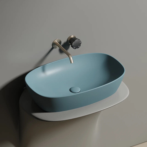 Раковина-чаша Ceramicanova Element 60 CN6049MLG Зеленая матовая Раковина-чаша Ceramicanova Element 60 CN6049MLG Зеленая матовая