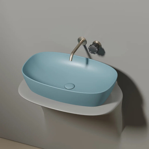 Раковина-чаша Ceramicanova Element 60 CN6049MLG Зеленая матовая Раковина-чаша Ceramicanova Element 60 CN6049MLG Зеленая матовая