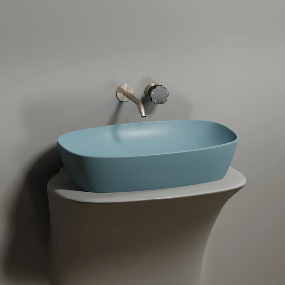 Раковина-чаша Ceramicanova Element 60 CN6049MLG Зеленая матовая Раковина-чаша Ceramicanova Element 60 CN6049MLG Зеленая матовая