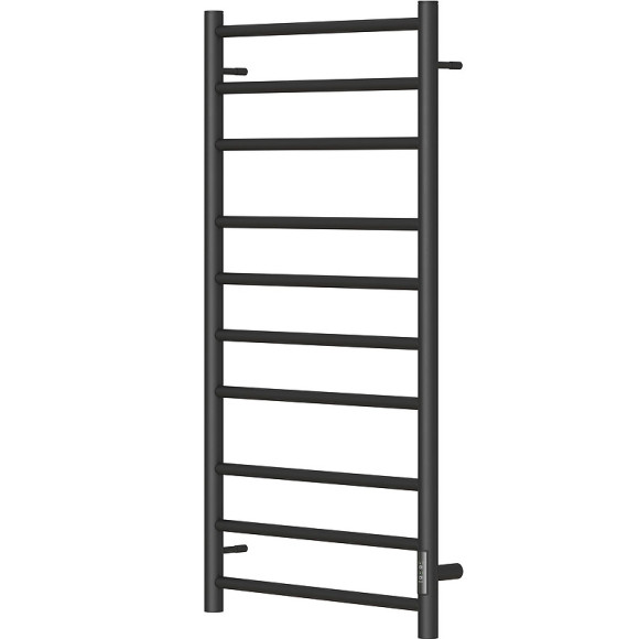 Электрический полотенцесушитель Point Аврора PN10850B П10 500x1000 диммер справа Черный Электрический полотенцесушитель Point Аврора PN10850B П10 500x1000 диммер справа Черный