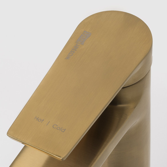 Смеситель для раковины WasserKRAFT Aisch 5503H Золото матовое Смеситель для раковины WasserKRAFT Aisch 5503H Золото матовое