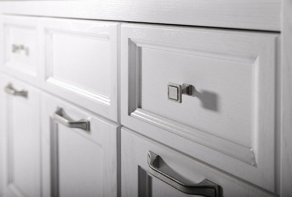 Тумба под раковину ASB-Woodline Гранда 105 11486 Белая с патиной Серебро Тумба под раковину ASB-Woodline Гранда 105 11486 Белая с патиной Серебро