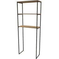 Стеллаж 1MarKa Grunge Loft 65 Ц0000005440 над стиральной машиной Дуб вотан