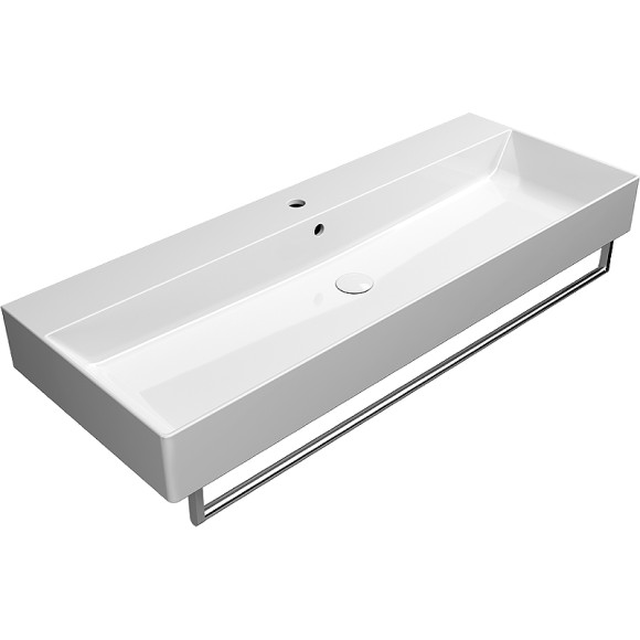 Раковина GSI Kube X 120 9424111 Белая Раковина GSI Kube X 120 9424111 Белая