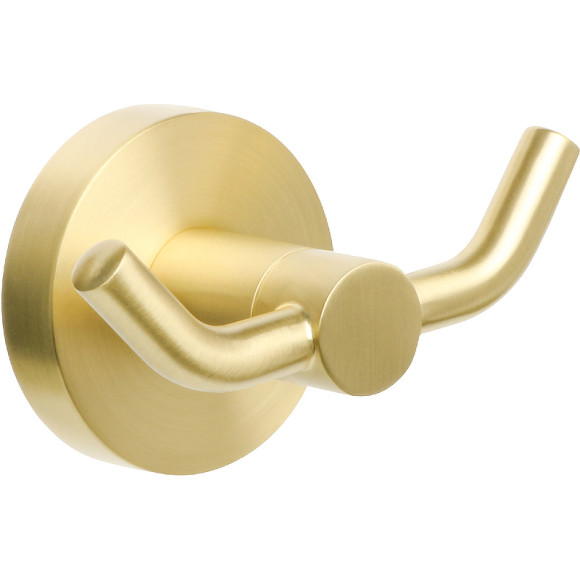 Двойной крючок Fixsen Comfort Gold FX-87005A Золото-сатин