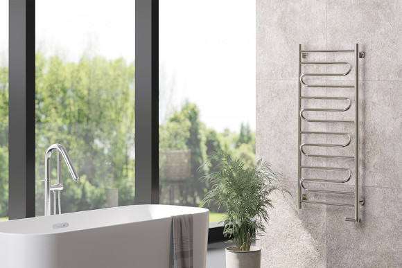 Электрический полотенцесушитель Сунержа Элегия 2.0 1200x500 R 00-5219-1250 Хром