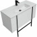 Тумба под раковину Allen Brau Reality 100 1.32007.WM подвесная Белая матовая Тумба под раковину Allen Brau Reality 100 1.32007.WM подвесная Белая матовая