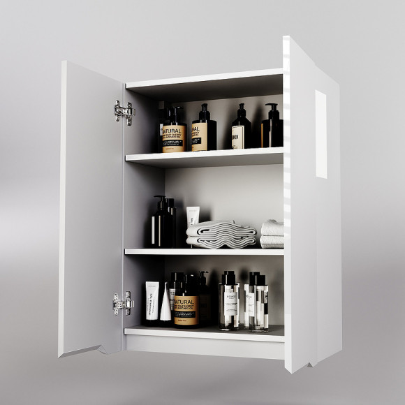 Подвесной шкаф Style Line Марелла 60 Люкс Plus СС-00002422 Белый глянец антискрейтч Подвесной шкаф Style Line Марелла 60 Люкс Plus СС-00002422 Белый глянец антискрейтч