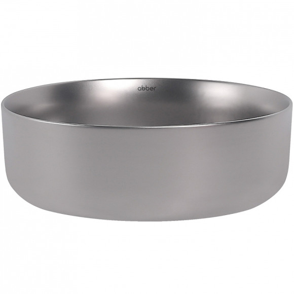 Раковина-чаша Abber Bequem 36 AC2108MS Серебро матовое