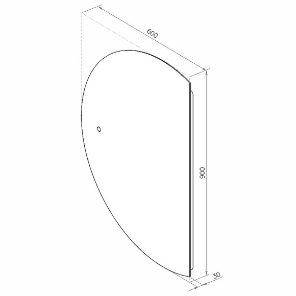 Зеркало Континент Jill 600х900 ЗЛП3564 с подсветкой с сенсорным выключателем Зеркало Континент Jill 600х900 ЗЛП3564 с подсветкой с сенсорным выключателем