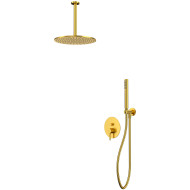 Душевая система Whitecross Y brushed gold YSET12GLB Брашированное золото