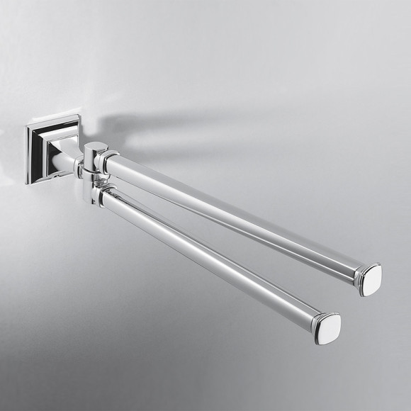 Полотенцедержатель двойной Colombo Design Portofino B3212.CR Хром Полотенцедержатель двойной Colombo Design Portofino B3212.CR Хром