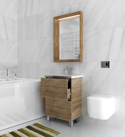 Тумба под раковину 1MarKa Aris 60 У76060 Дуб сонома