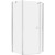 Душевой уголок New Trendy New Soleo Chrome 100х80 K-0739 профиль Хром стекло прозрачное