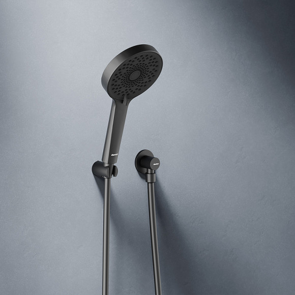 Душевая система Damixa Apollo 947510300 Черная матовая Душевая система Damixa Apollo 947510300 Черная матовая