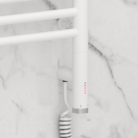 Электрический полотенцесушитель Сунержа Богема 3.0 прямая 500x300 R 30-5805-5030 Белый матовый Электрический полотенцесушитель Сунержа Богема 3.0 прямая 500x300 R 30-5805-5030 Белый матовый