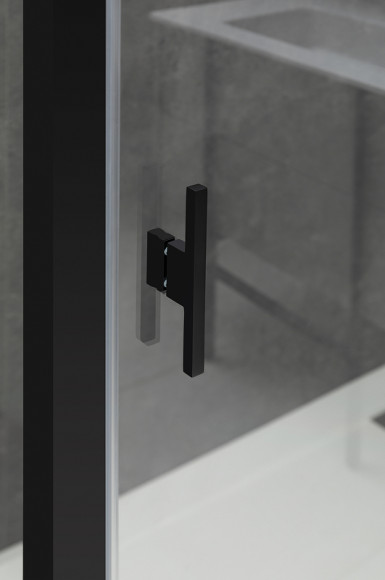 Душевая дверь Allen Brau Priority 100 3.31030.BBA профиль Черный браш стекло прозрачное Душевая дверь Allen Brau Priority 100 3.31030.BBA профиль Черный браш стекло прозрачное