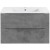 Тумба под раковину Vincea Mia Slim 80 VMC-2MC800S1BT подвесная Beton