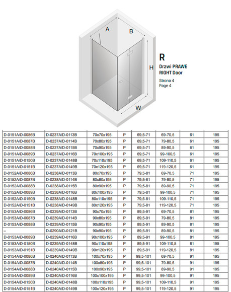 Душевой уголок New Trendy New Soleo Chrome 80х110 R D-0152A/D-0150B профиль Хром стекло прозрачное Душевой уголок New Trendy New Soleo Chrome 80х110 R D-0152A/D-0150B профиль Хром стекло прозрачное