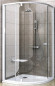 Душевой уголок Ravak Pivot PSKK3 90x90 37677100Z1 профиль Белый стекло Transparent Душевой уголок Ravak Pivot PSKK3 90x90 37677100Z1 профиль Белый стекло Transparent