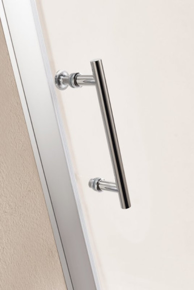 Душевая дверь Cezares Eco 80 ECO-O-BA-1-80-C-Cr профиль Хром стекло прозрачное