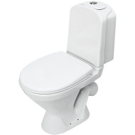 Унитаз-компакт Sanita Luxe Classic DM WC.CC/Classic/2-DM/WHT.G/S1 с бачком и сиденьем Микролифт