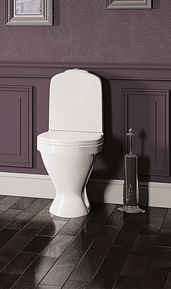 Унитаз-компакт Sanita Luxe Classic DM WC.CC/Classic/2-DM/WHT.G/S1 с бачком и сиденьем Микролифт Унитаз-компакт Sanita Luxe Classic DM WC.CC/Classic/2-DM/WHT.G/S1 с бачком и сиденьем Микролифт