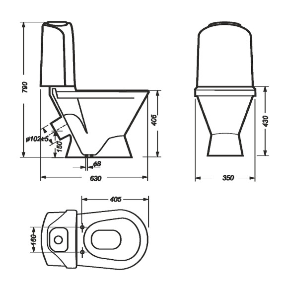 Унитаз-компакт Sanita Luxe Classic DM WC.CC/Classic/2-DM/WHT.G/S1 с бачком и сиденьем Микролифт Унитаз-компакт Sanita Luxe Classic DM WC.CC/Classic/2-DM/WHT.G/S1 с бачком и сиденьем Микролифт