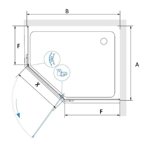 Душевой уголок RGW Passage PA-091B 120x80 35089182-14 профиль Черный стекло прозрачное Душевой уголок RGW Passage PA-091B 120x80 35089182-14 профиль Черный стекло прозрачное