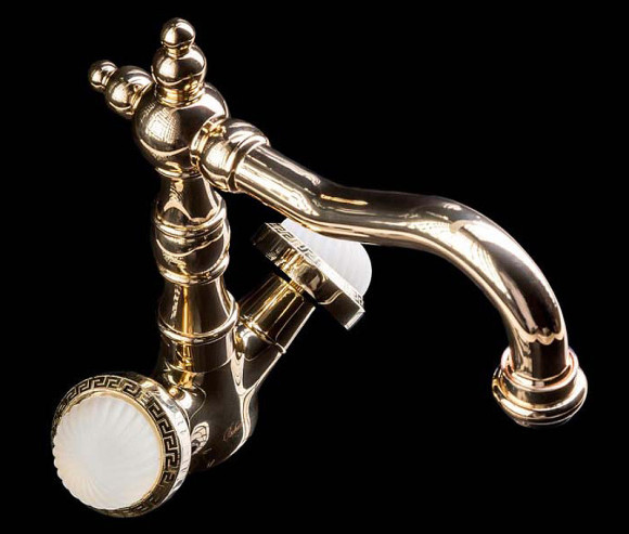 Смеситель для раковины Boheme Satine 292-ST Золото Смеситель для раковины Boheme Satine 292-ST Золото