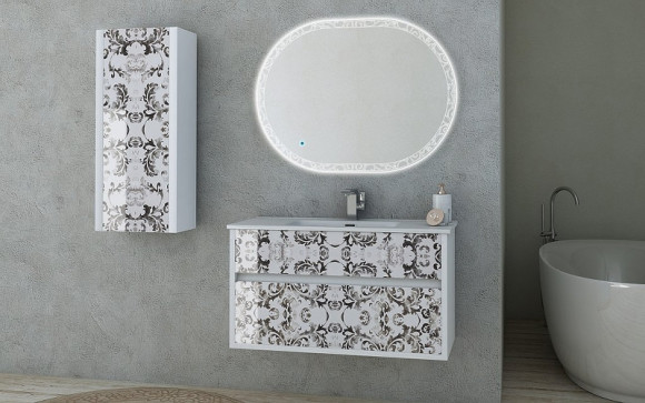 Зеркало Cezares Elegance 100 45005 с подсветкой с сенсорным выключателем