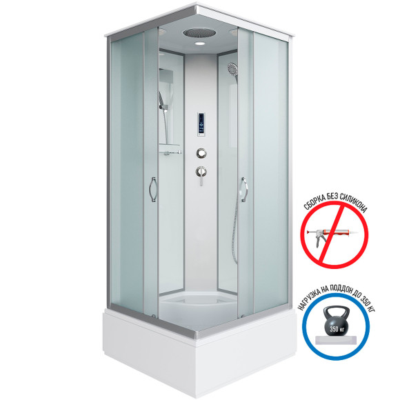 Душевая кабина Niagara Classic 90x90 NG-1108-14P без гидромассажа Душевая кабина Niagara Classic 90x90 NG-1108-14P без гидромассажа