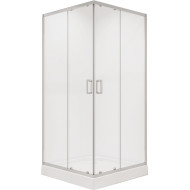 Душевой уголок Niagara Nova 80х80 NG-6688-08 профиль Хром стекло прозрачное